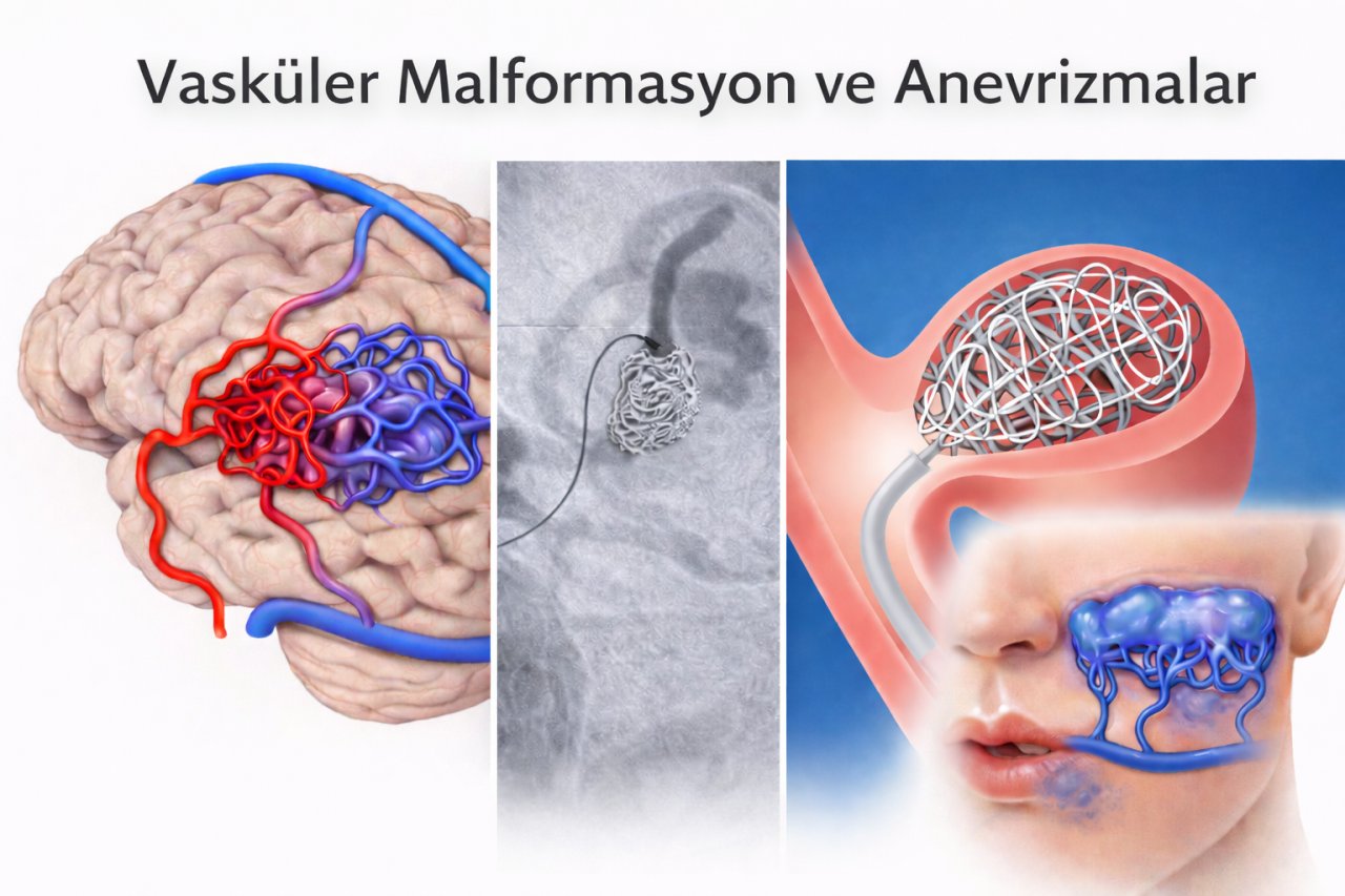 Vasküler Malformasyonlar ve Anevrizmalarda Girişimsel Radyoloji | Ameliyatsız Tedavi