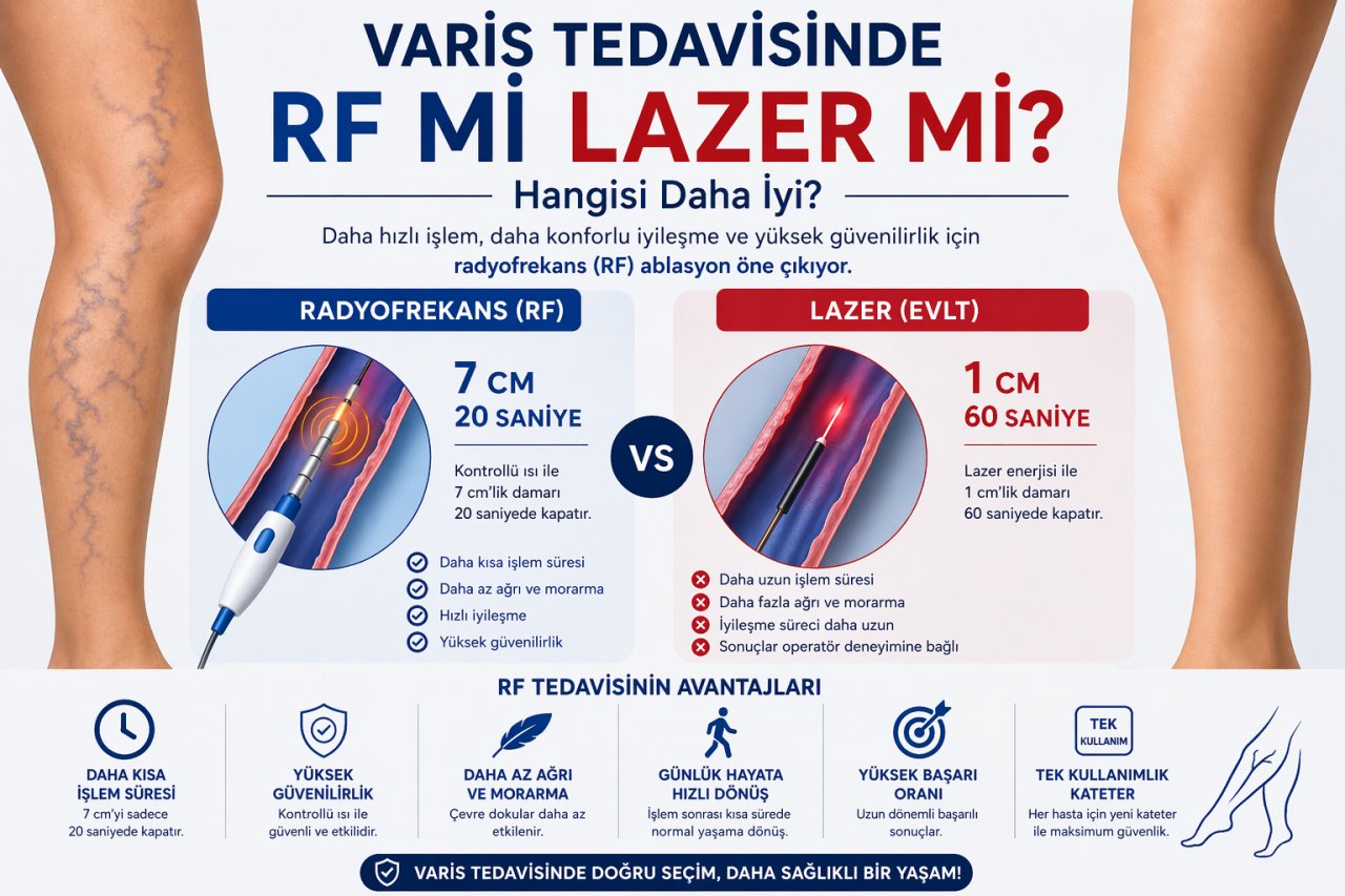 RF mi Lazer mi? Varis Tedavisinde Hangisi Daha İyi